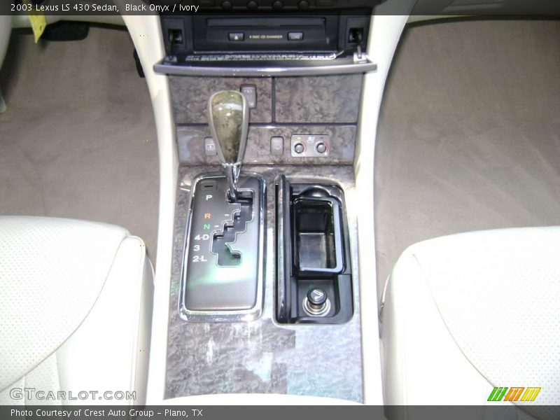 Black Onyx / Ivory 2003 Lexus LS 430 Sedan