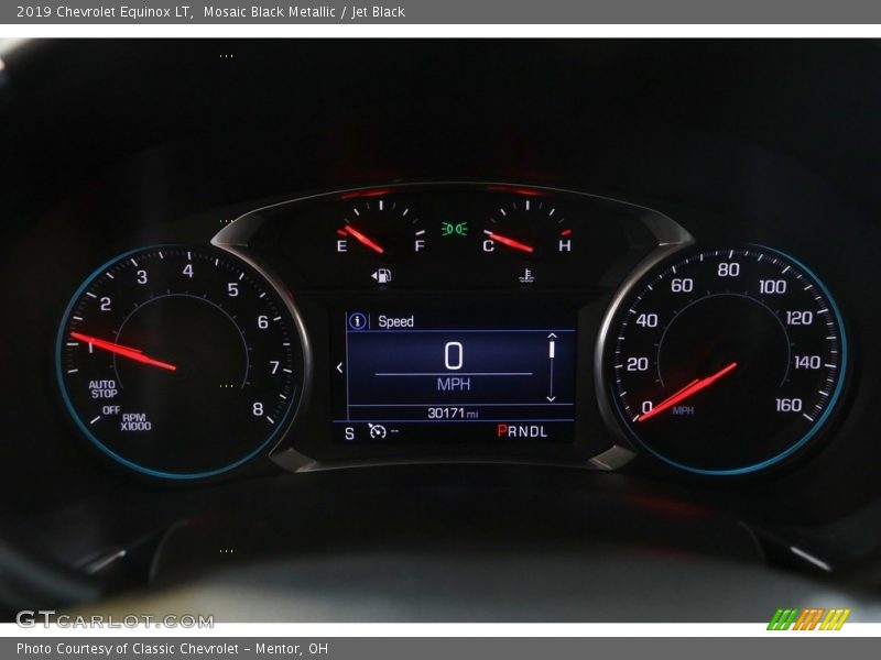 Mosaic Black Metallic / Jet Black 2019 Chevrolet Equinox LT