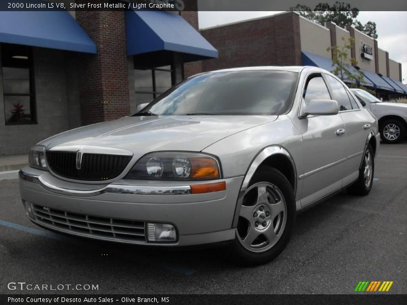 Silver Frost Metallic / Light Graphite 2000 Lincoln LS V8