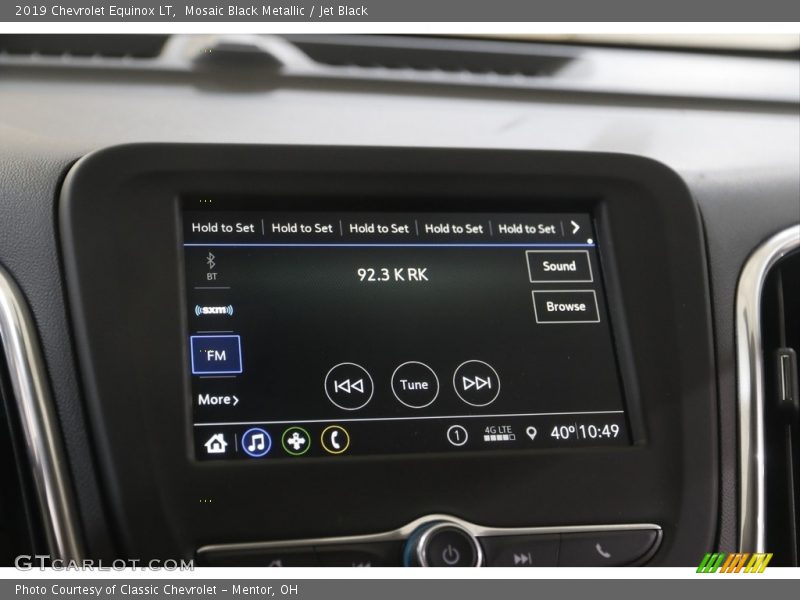 Mosaic Black Metallic / Jet Black 2019 Chevrolet Equinox LT