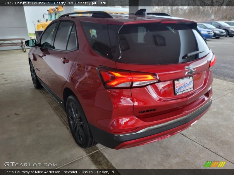 Cherry Red Tintcoat / Jet Black 2022 Chevrolet Equinox RS