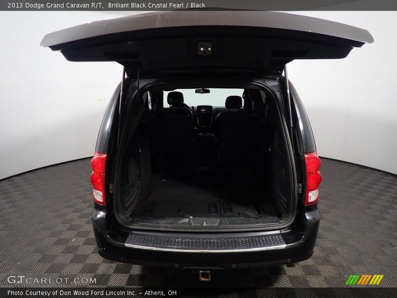 Brilliant Black Crystal Pearl / Black 2013 Dodge Grand Caravan R/T