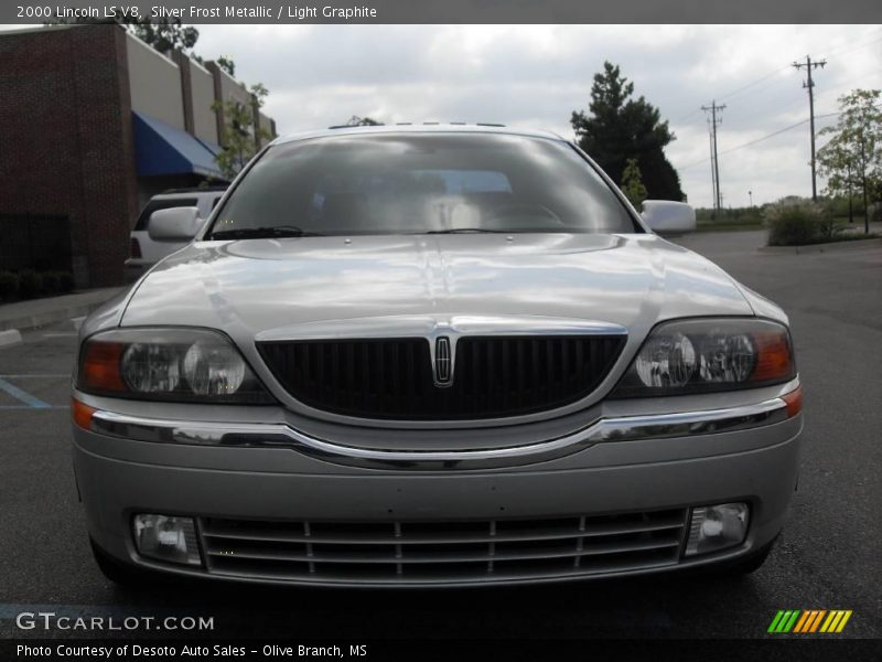 Silver Frost Metallic / Light Graphite 2000 Lincoln LS V8