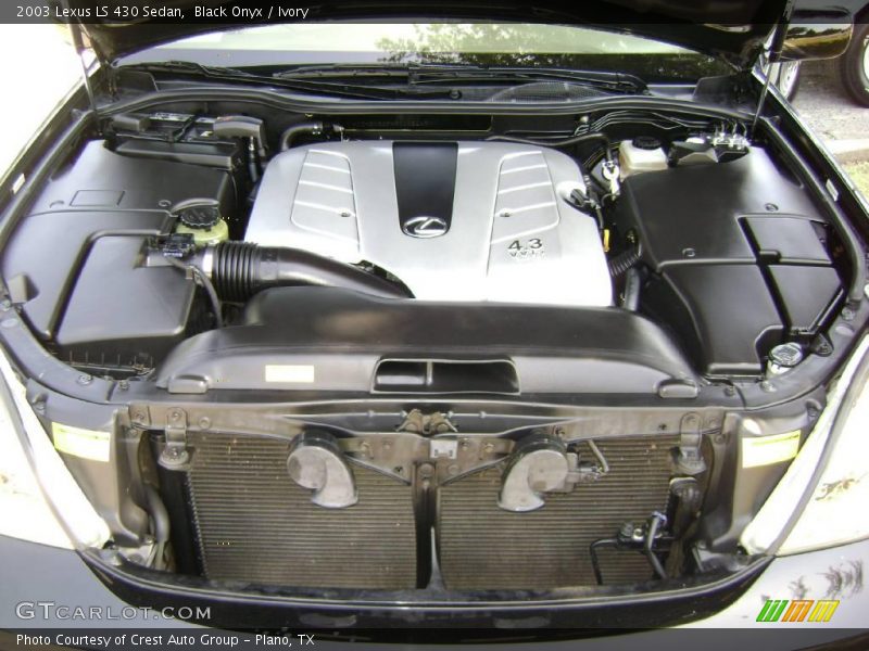Black Onyx / Ivory 2003 Lexus LS 430 Sedan