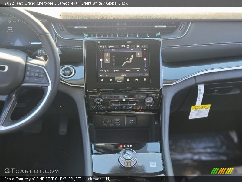 Bright White / Global Black 2022 Jeep Grand Cherokee L Laredo 4x4