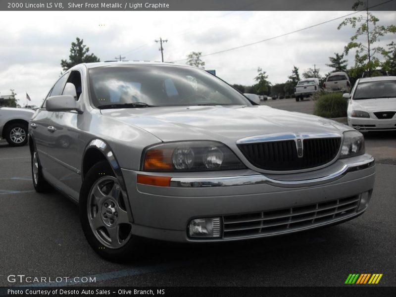 Silver Frost Metallic / Light Graphite 2000 Lincoln LS V8