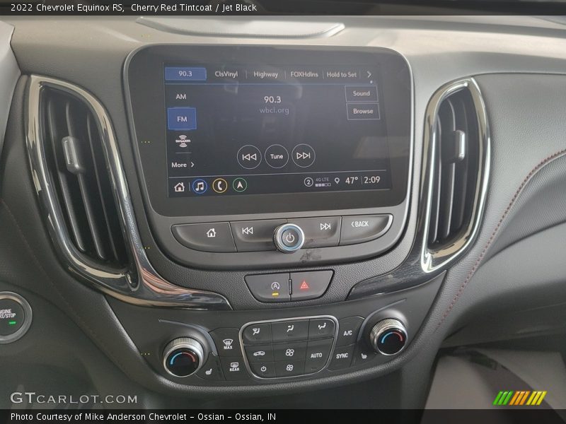 Cherry Red Tintcoat / Jet Black 2022 Chevrolet Equinox RS