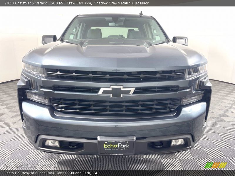 Shadow Gray Metallic / Jet Black 2020 Chevrolet Silverado 1500 RST Crew Cab 4x4
