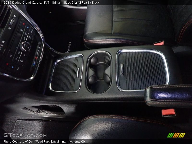 Brilliant Black Crystal Pearl / Black 2013 Dodge Grand Caravan R/T