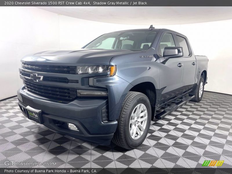 Shadow Gray Metallic / Jet Black 2020 Chevrolet Silverado 1500 RST Crew Cab 4x4