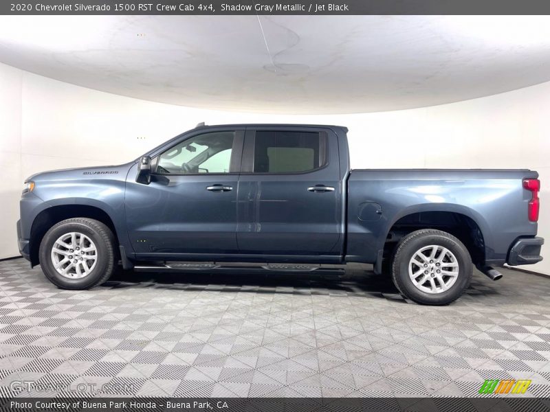 Shadow Gray Metallic / Jet Black 2020 Chevrolet Silverado 1500 RST Crew Cab 4x4