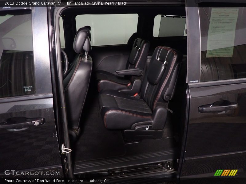 Brilliant Black Crystal Pearl / Black 2013 Dodge Grand Caravan R/T