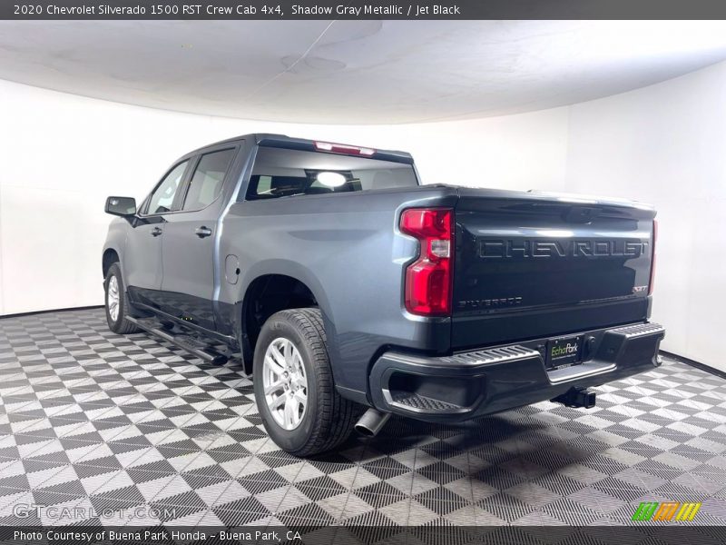 Shadow Gray Metallic / Jet Black 2020 Chevrolet Silverado 1500 RST Crew Cab 4x4