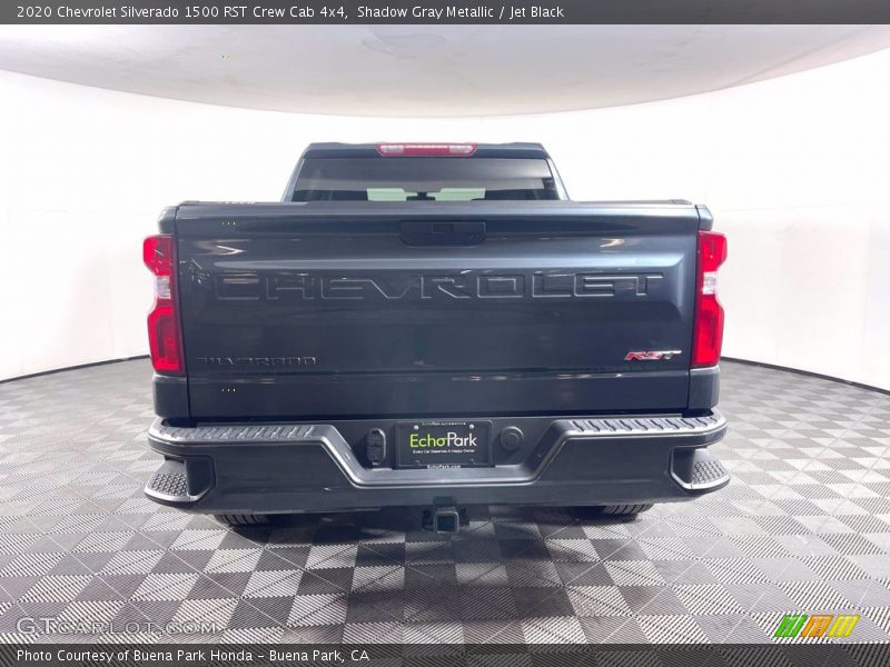 Shadow Gray Metallic / Jet Black 2020 Chevrolet Silverado 1500 RST Crew Cab 4x4