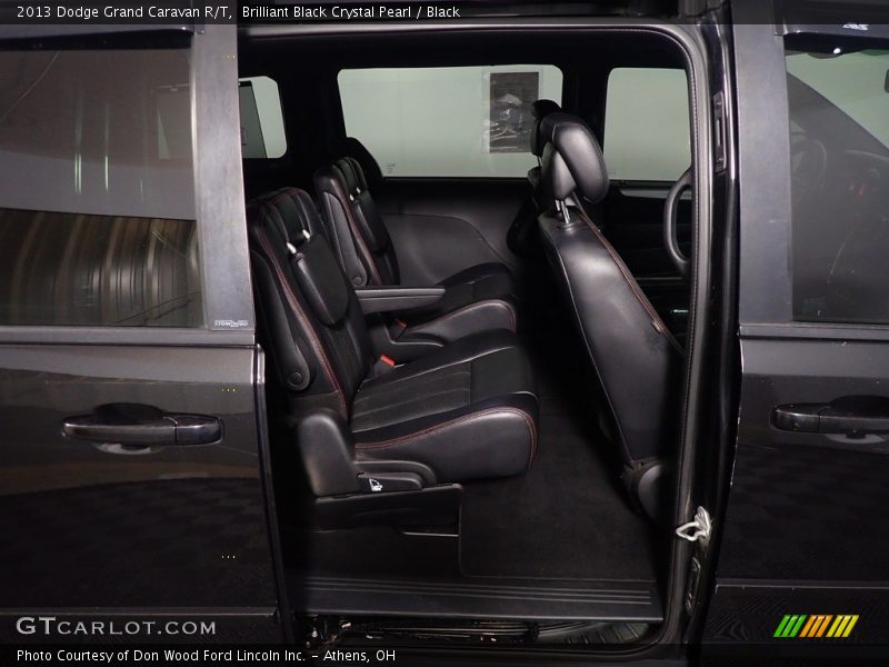 Brilliant Black Crystal Pearl / Black 2013 Dodge Grand Caravan R/T