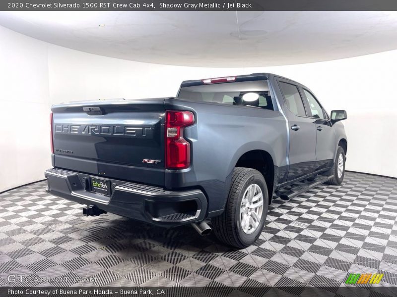 Shadow Gray Metallic / Jet Black 2020 Chevrolet Silverado 1500 RST Crew Cab 4x4