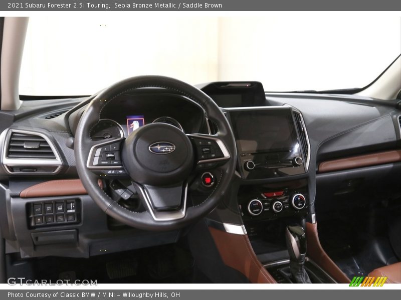 Dashboard of 2021 Forester 2.5i Touring