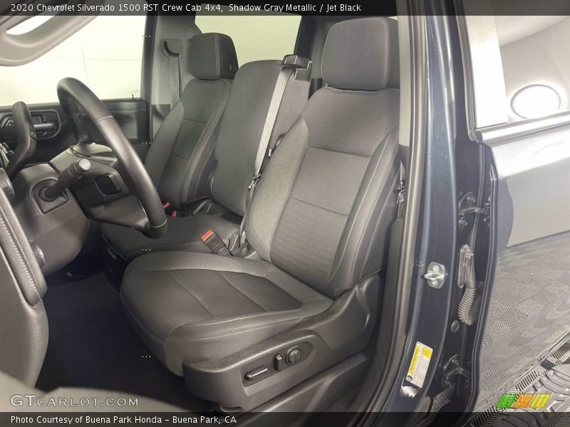 Shadow Gray Metallic / Jet Black 2020 Chevrolet Silverado 1500 RST Crew Cab 4x4