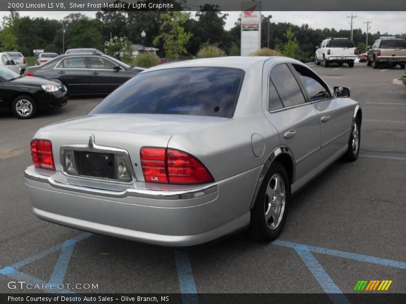 Silver Frost Metallic / Light Graphite 2000 Lincoln LS V8