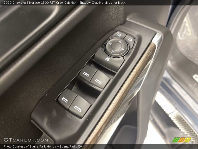 Shadow Gray Metallic / Jet Black 2020 Chevrolet Silverado 1500 RST Crew Cab 4x4