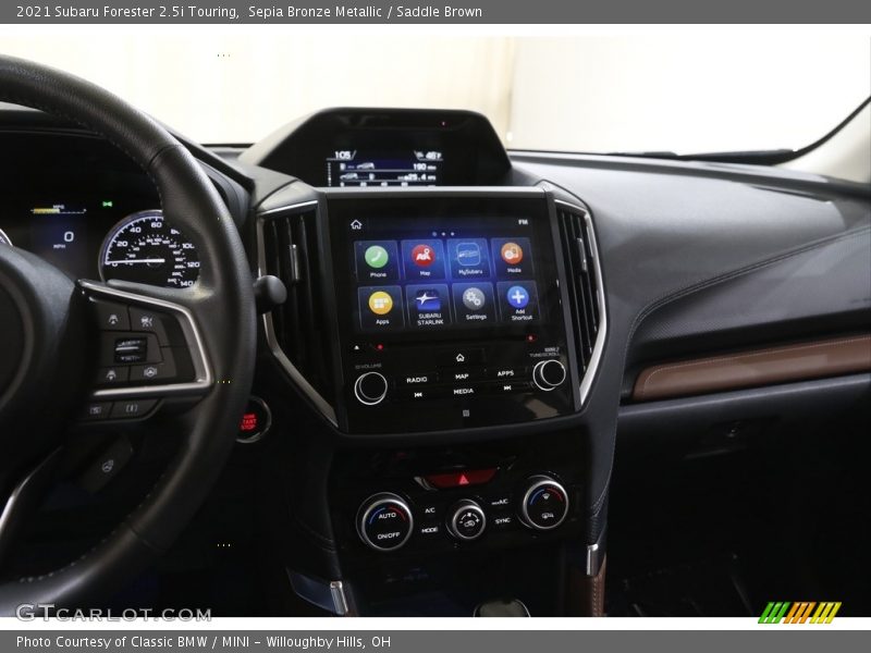 Controls of 2021 Forester 2.5i Touring