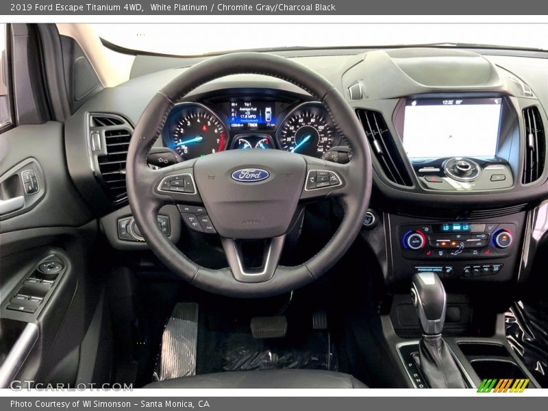 Dashboard of 2019 Escape Titanium 4WD