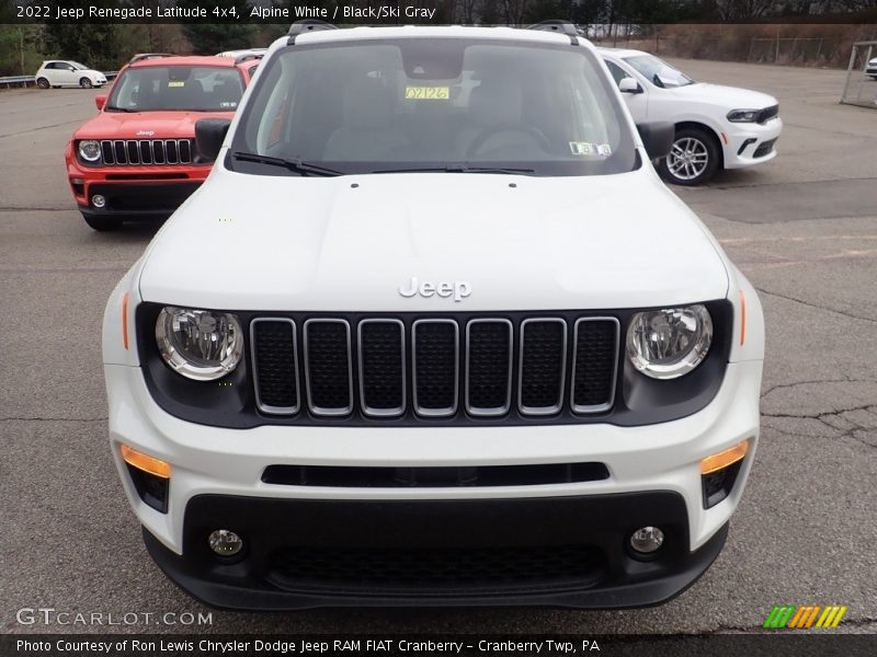 Alpine White / Black/Ski Gray 2022 Jeep Renegade Latitude 4x4