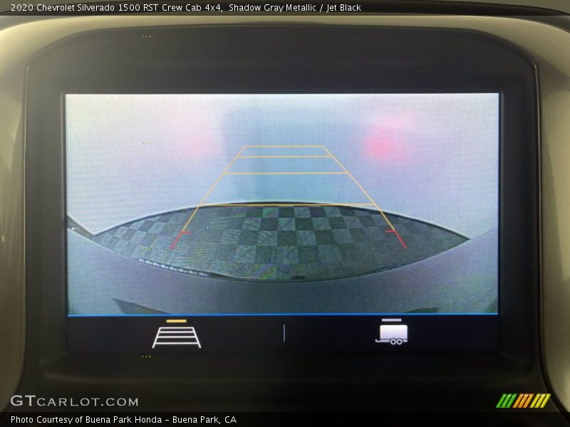 Shadow Gray Metallic / Jet Black 2020 Chevrolet Silverado 1500 RST Crew Cab 4x4