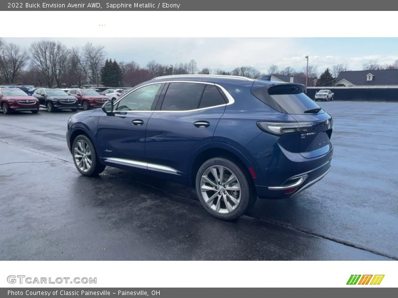 Sapphire Metallic / Ebony 2022 Buick Envision Avenir AWD