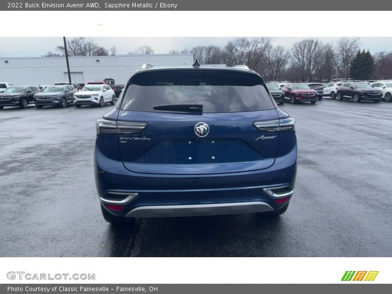 Sapphire Metallic / Ebony 2022 Buick Envision Avenir AWD
