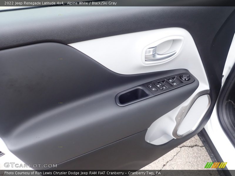 Alpine White / Black/Ski Gray 2022 Jeep Renegade Latitude 4x4