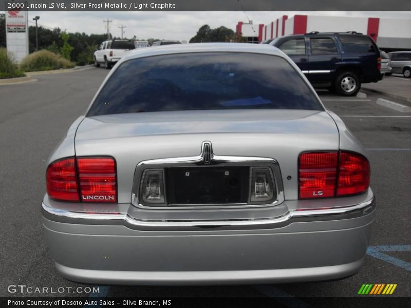Silver Frost Metallic / Light Graphite 2000 Lincoln LS V8