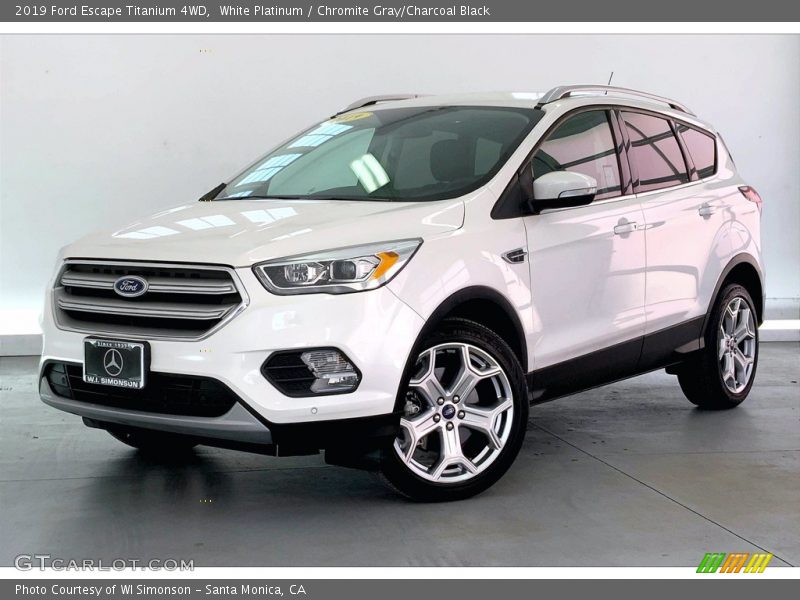  2019 Escape Titanium 4WD White Platinum