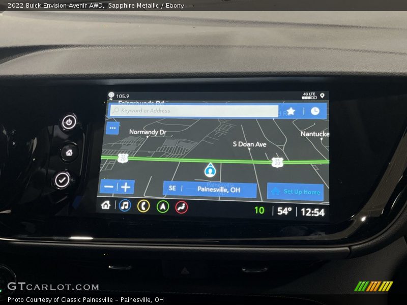 Sapphire Metallic / Ebony 2022 Buick Envision Avenir AWD
