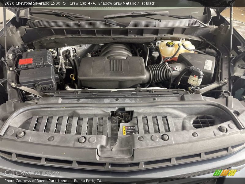 Shadow Gray Metallic / Jet Black 2020 Chevrolet Silverado 1500 RST Crew Cab 4x4