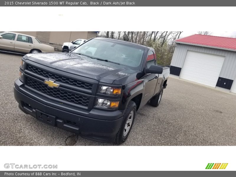 Black / Dark Ash/Jet Black 2015 Chevrolet Silverado 1500 WT Regular Cab