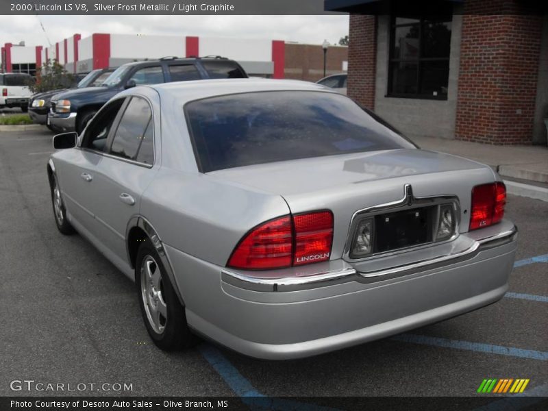 Silver Frost Metallic / Light Graphite 2000 Lincoln LS V8