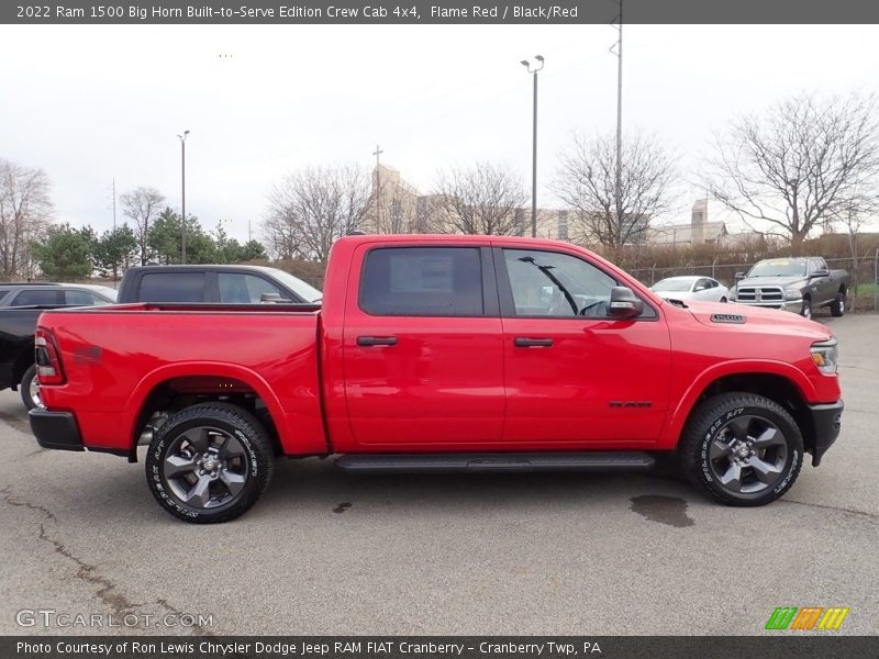 Flame Red / Black/Red 2022 Ram 1500 Big Horn Built-to-Serve Edition Crew Cab 4x4
