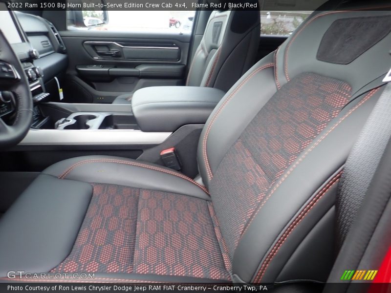 Flame Red / Black/Red 2022 Ram 1500 Big Horn Built-to-Serve Edition Crew Cab 4x4