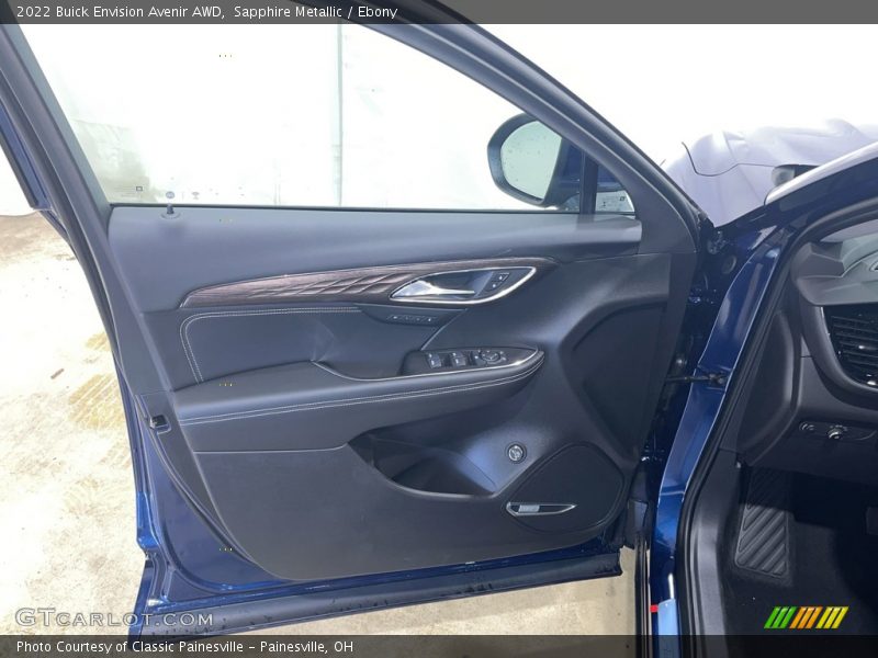 Sapphire Metallic / Ebony 2022 Buick Envision Avenir AWD