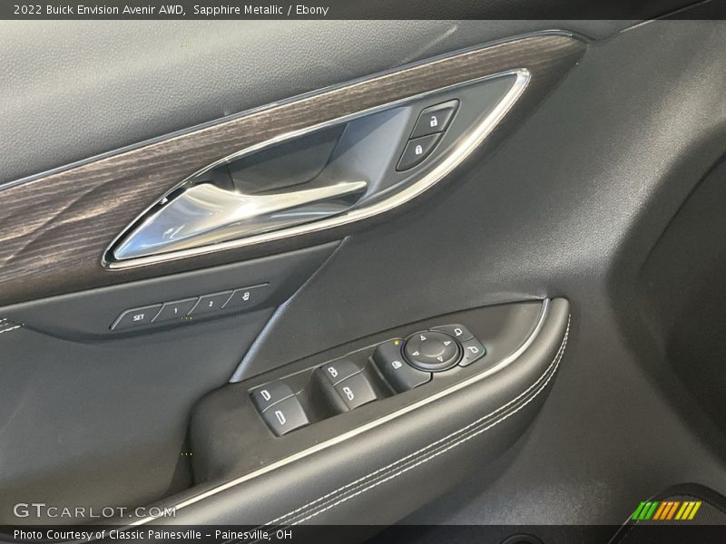 Sapphire Metallic / Ebony 2022 Buick Envision Avenir AWD
