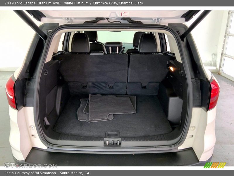  2019 Escape Titanium 4WD Trunk