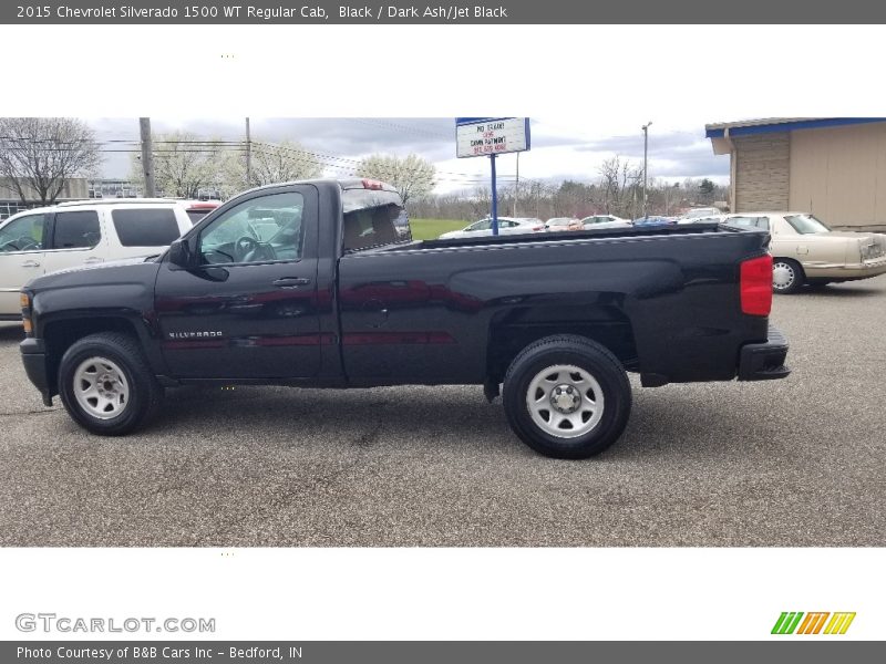 Black / Dark Ash/Jet Black 2015 Chevrolet Silverado 1500 WT Regular Cab