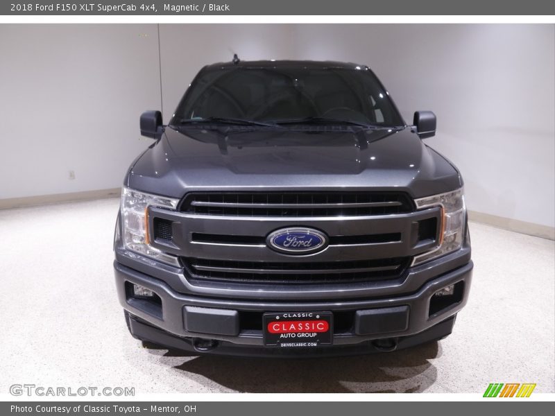 Magnetic / Black 2018 Ford F150 XLT SuperCab 4x4