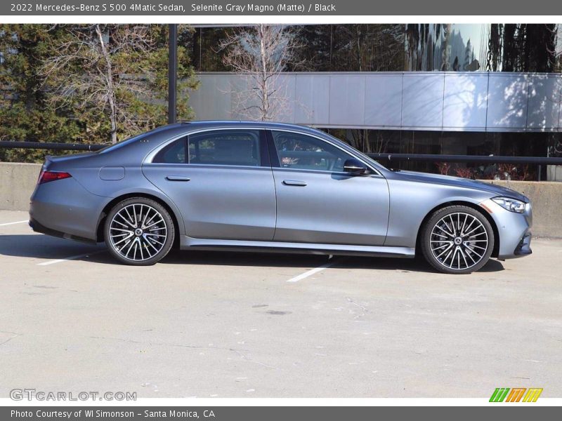  2022 S 500 4Matic Sedan Selenite Gray Magno (Matte)