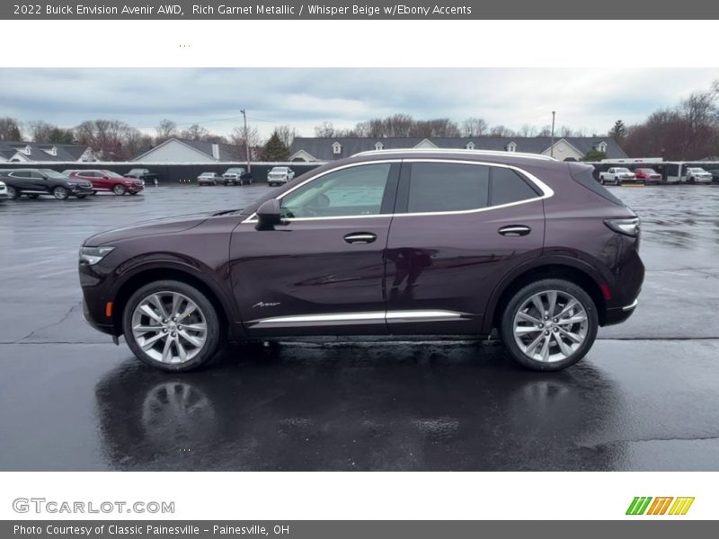  2022 Envision Avenir AWD Rich Garnet Metallic