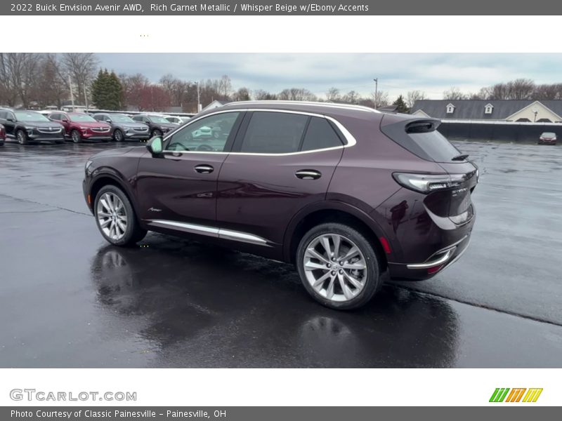 Rich Garnet Metallic / Whisper Beige w/Ebony Accents 2022 Buick Envision Avenir AWD