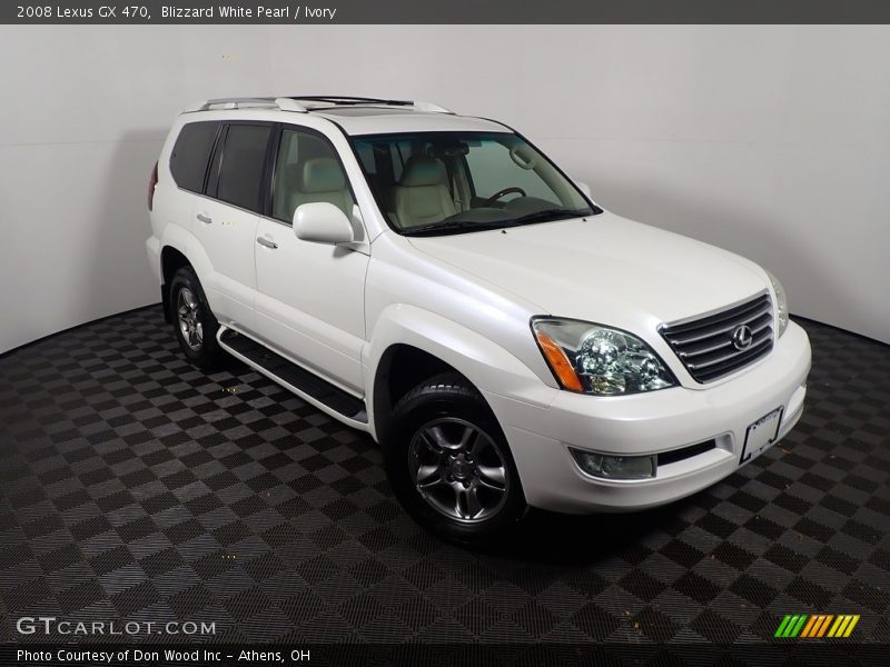 Blizzard White Pearl / Ivory 2008 Lexus GX 470