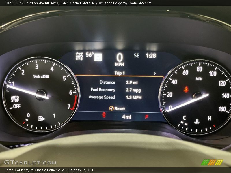  2022 Envision Avenir AWD Avenir AWD Gauges