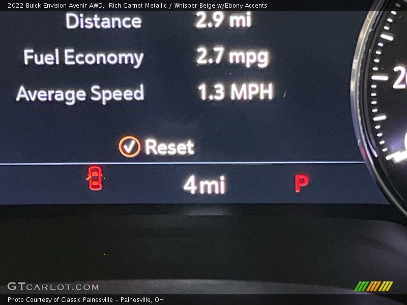Rich Garnet Metallic / Whisper Beige w/Ebony Accents 2022 Buick Envision Avenir AWD